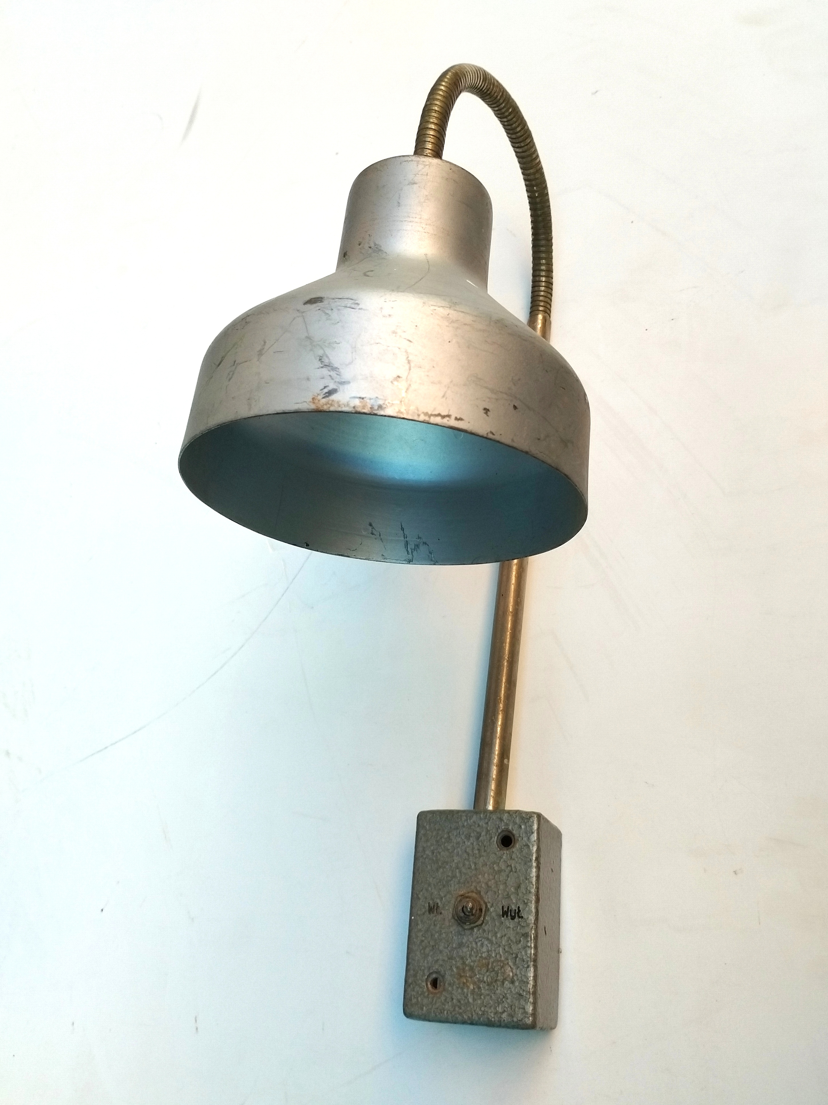 lampara aplique flexo industrial met 50-75x33-40 o15.5 4u